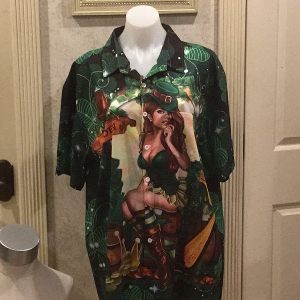 Brand new hardaddy saint Patrick’s day top size lg